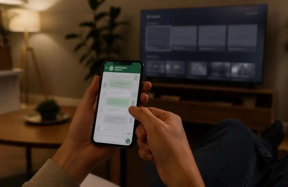 B1G Player setup support through WhatsApp