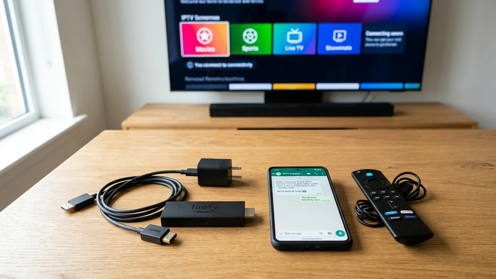 What you need to set up IPTV on Firestick: device, subscription login and internet